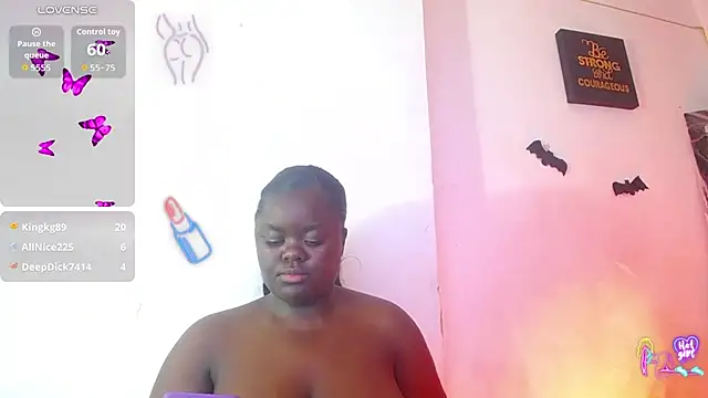 Neighbor-ebony - completely naked
