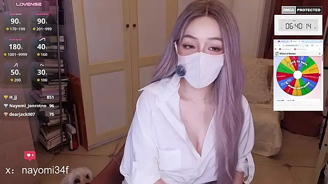 Nayomi_34f - 穿襯衫和包臀裙跳誘惑舞一首歌時間