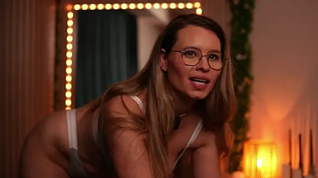 BrandyWhite - oil naked tease