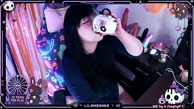LiloMoon69 - Giant Oni Cock BJ Goal 👹