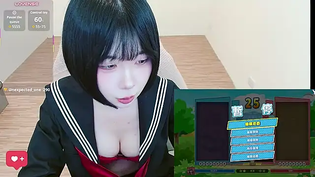 JOJOSAMA0813 - 穿情趣衣播到下班