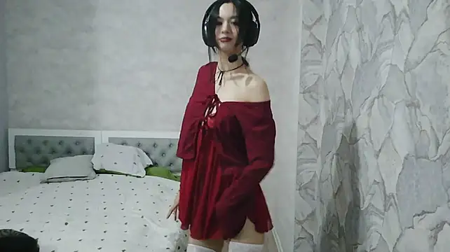 JacklynGingrich - play around with her skirt