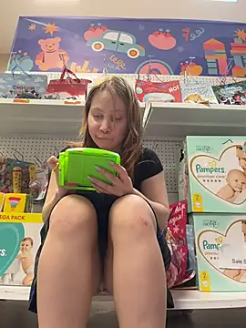 SlavicCandy - Lick finger & touch the pussy (toy shop)