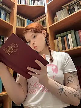 Freaky__Nikki - do a backflip on a bookshelf