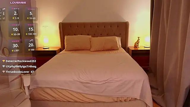 Rose_Desiree - naked light show in bed