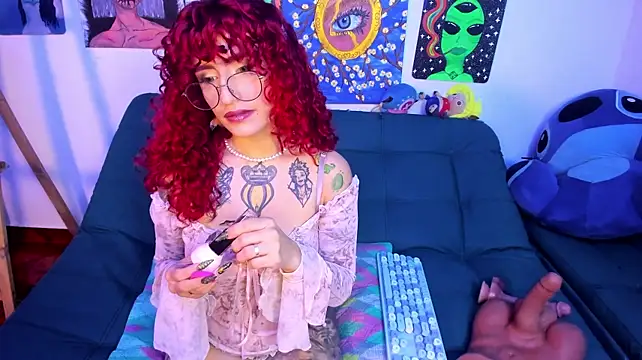Catalehia_moonlightt - Oil on the breasts and ahegao