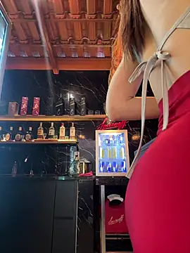 Zelyramonvielly - 😈NAKED & FINGER IN PUSSY(RISK BAR PUBLI