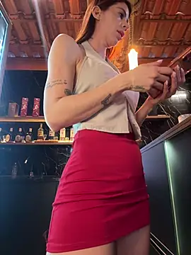 Zelyramonvielly - 😈NAKED & FINGER IN PUSSY(RISK BAR PUBLI