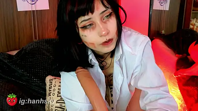 HannahSky_ - messy deepthroat