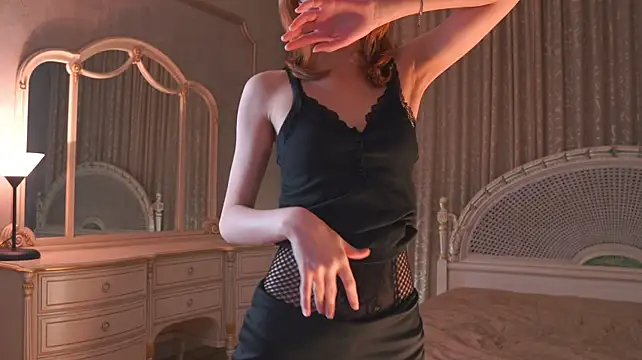 FrediaPfeiff - little choke myself & roll eyes <3