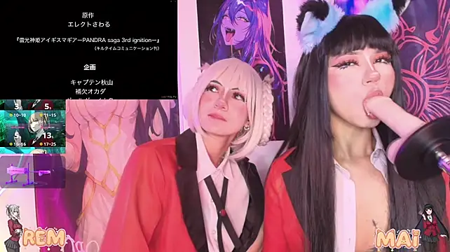 Mai-- - clamps on Gawr Gura's nipples 🤩