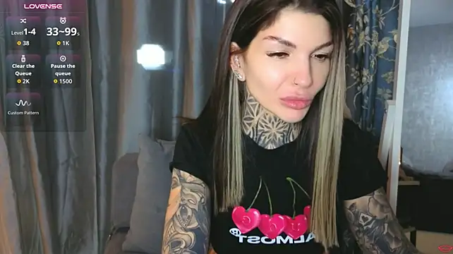 TattooedBabyy - Naked +control 5 min ⭐ike333⭐