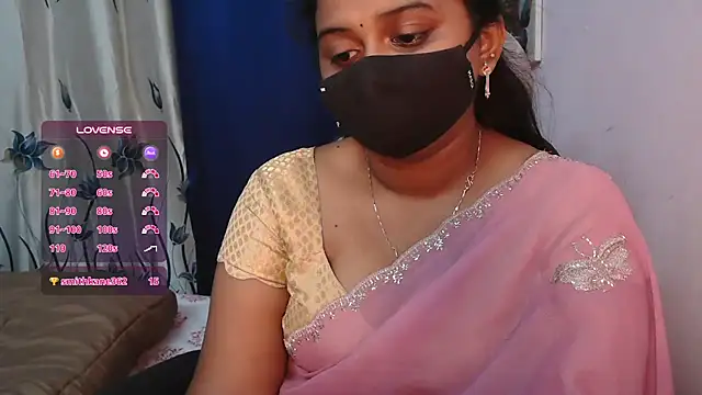 Pavani-Darling - ice on boobs in 5 mins