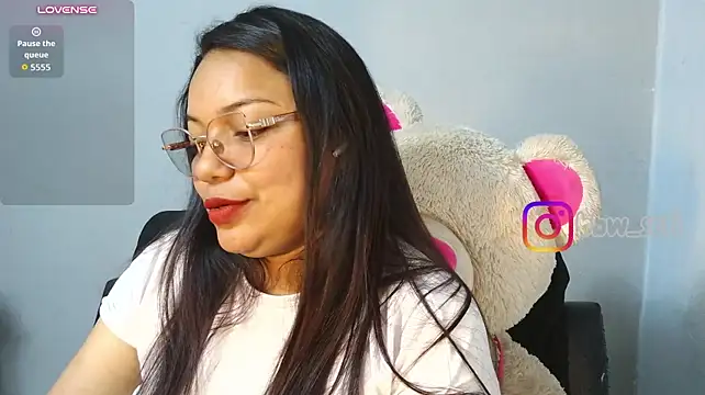 Virtual_charm_ - Tight belly and slapping