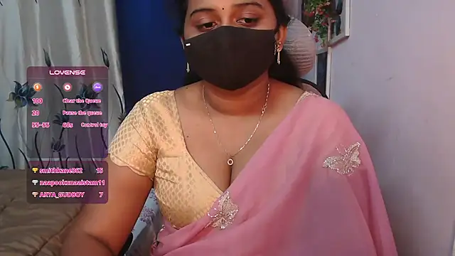 Pavani-Darling - ice on boobs in 5 mins