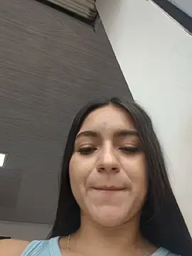 DulceCaroX - Dildo pussy in wall in the public