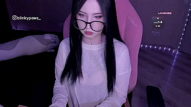 Blinkypaws - instant cum