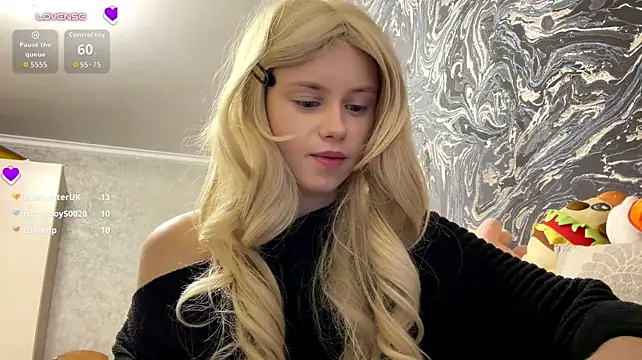Curlyhaired - Sexy Tease with a Bra Strap