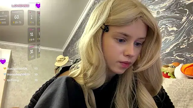 Curlyhaired - Sexy Tease with a Bra Strap