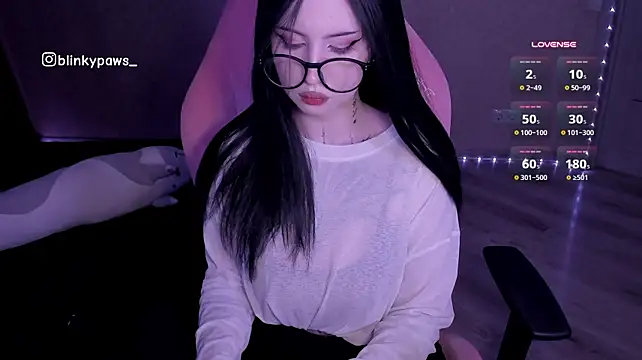 Blinkypaws - instant cum