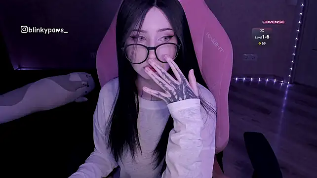Blinkypaws - instant cum