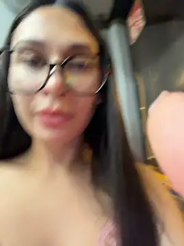 Aria51 - suck HUGE dildo from BUS WINDOW😱🚌