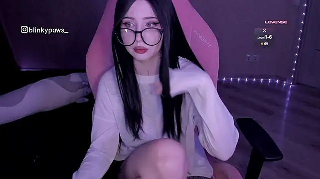 Blinkypaws - instant cum