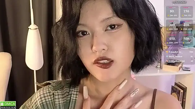 JaniceRobinson - cute drooling Ahegao from kitten + moans