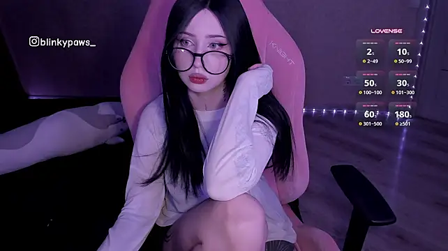 Blinkypaws - instant cum