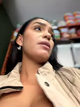 Sara-77 - TITSJOB IN PUBLIC+ OIL + AHEGAO😈