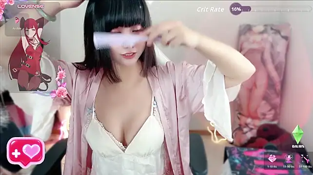 Nanao-velvet - 💗脱一半内裤，后入式打pp