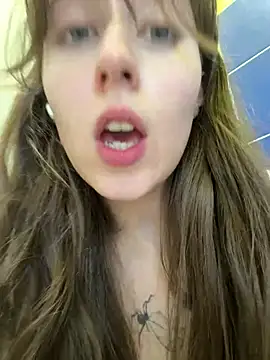 FroggyAnna - slide finger between naked pussylips