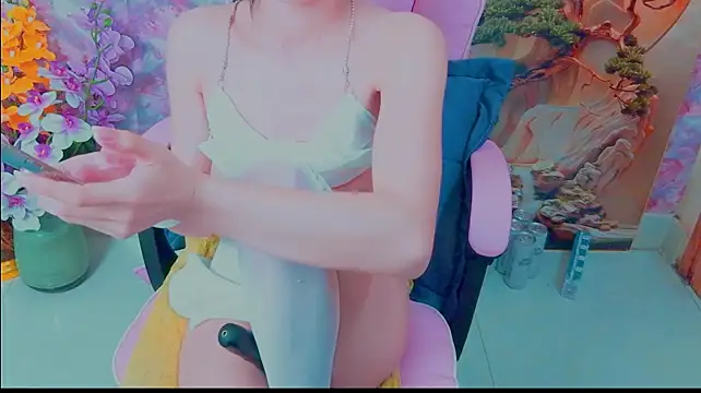 Jiso_R - M-shaped leg position, fucking a dildo