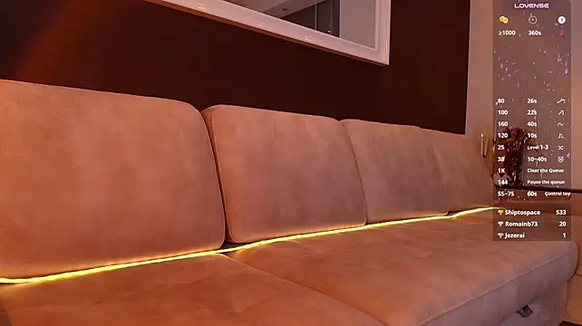 FoxyMira - graceful couch stretching