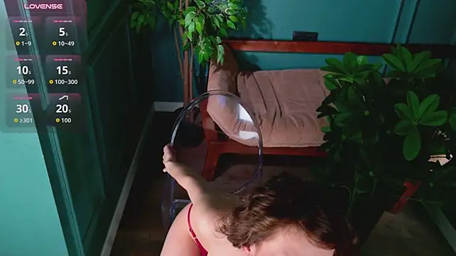 Scarlet_Muse_ - take off panties + rub pussy against a d