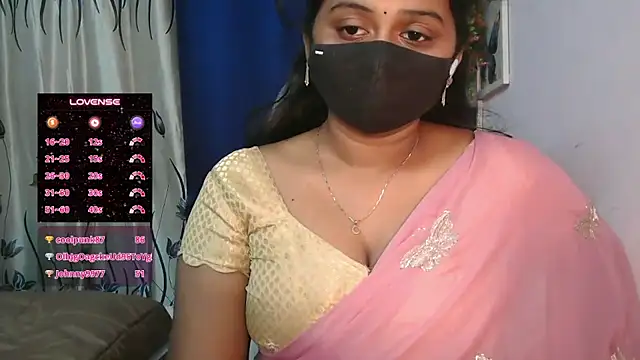 Pavani-Darling - ice on boobs in 5 mins
