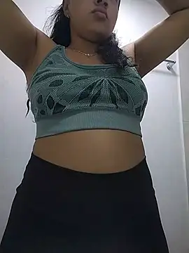 Eimy-04 - IN GYM BATHROOM NAKED AND MASTURBATION