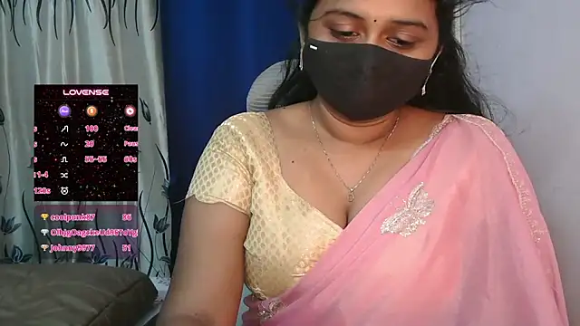 Pavani-Darling - ice on boobs in 5 mins