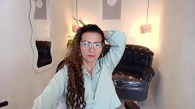 Angelbluemilf - Take off the blouse