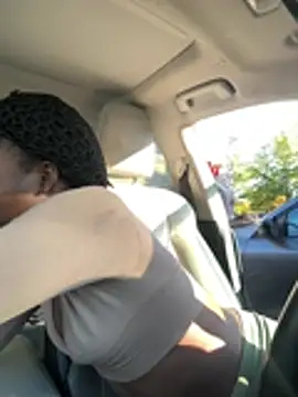Thechocolatepeach - fingering with car door open