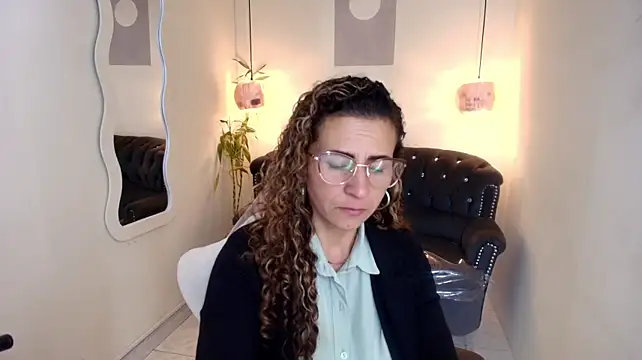 Angelbluemilf - Take off the blouse