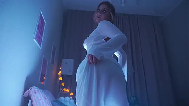 LoveSeekins - ghost moans sexy while teasing nipples