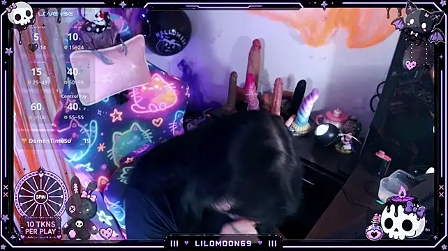 LiloMoon69 - Giant Oni Cock BJ Goal 👹