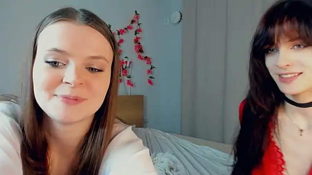 KrystalTrudel - suck and bite each other boobies in 69