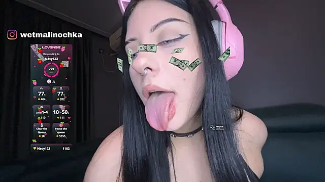 Mali_doll - blowjob + boobs (_*_)(_*_)