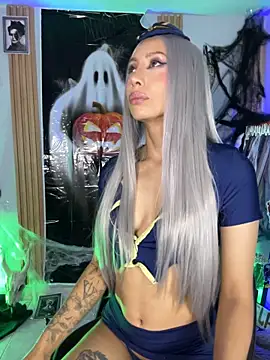AnnaKimura_ - Stockings tease