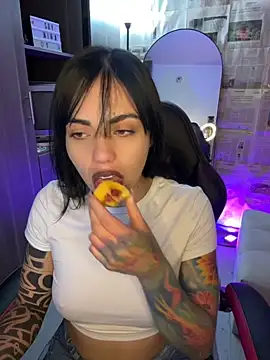 I_am_nina_ - nipple clamps and spit tits
