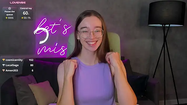 Lucy_Green - touching my breasts through my shirt