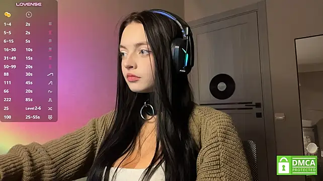 ReikoBartone - Eye contact + lick finger!