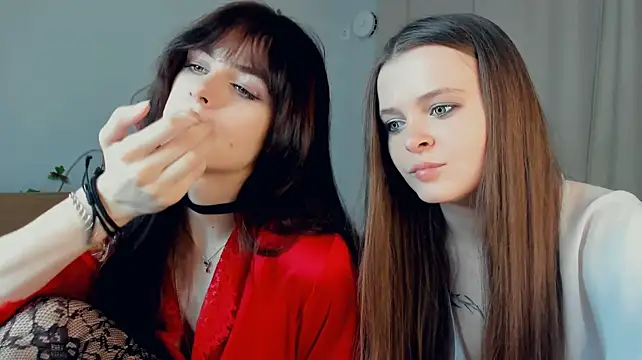 KrystalTrudel - lick each other face and snowball